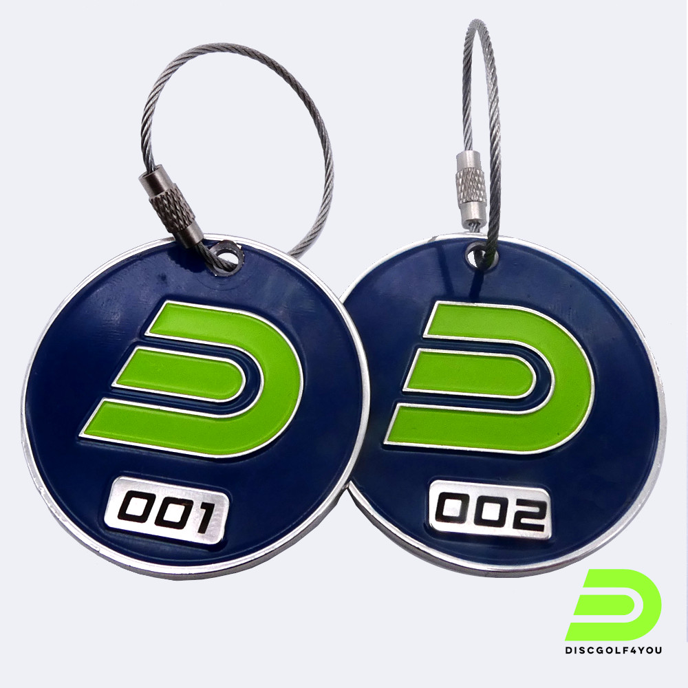 discgolf4you-bagtags Discgolf4you Bagtag mit Schlüsselring