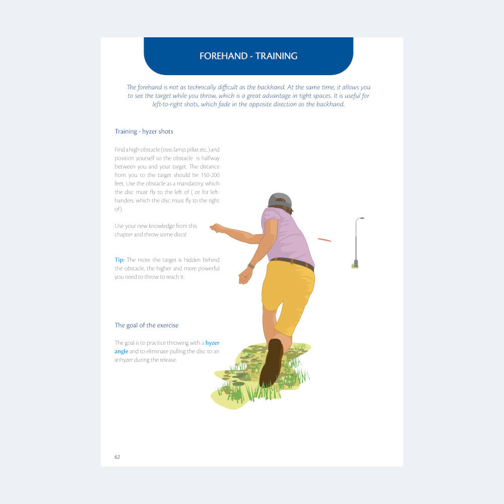 back-to-basics-discgolfbuch-forehand-training Back to Basics Discgolfbuch Forehand Training