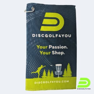 Discgolf4you Towel cotton rPet sublimiert front