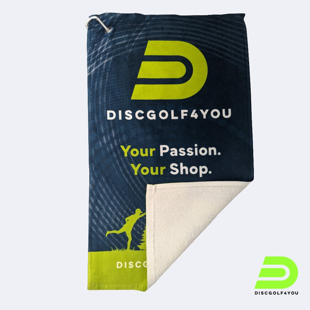 discgolf4you-handtuch-baumwolle-sublimiert-vorne-umgeschlagen Discgolf4you Handtuch Baumwolle sublimiert umgeschlagen