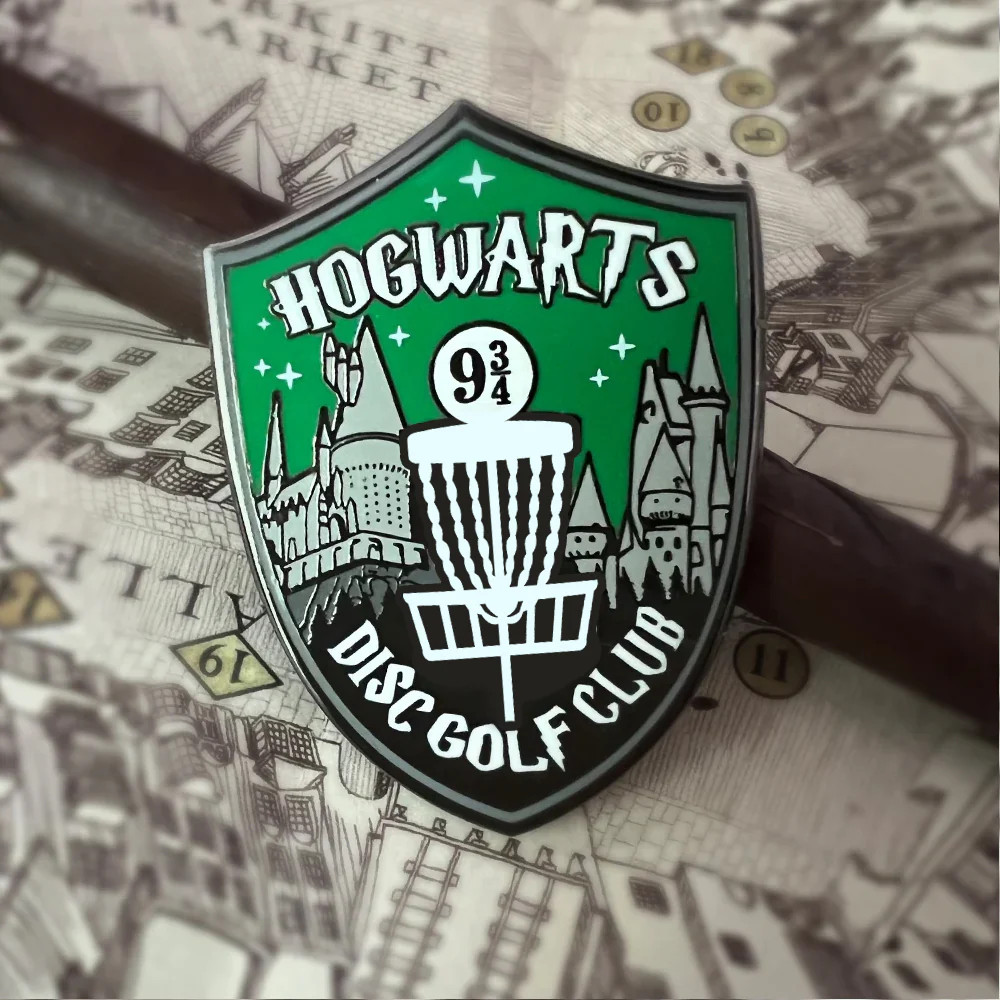 discgolfpin-hogwarts-Slytherin Discgolfpin Hogwarts Slytherin