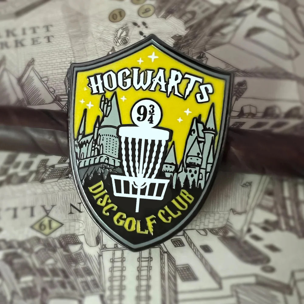 discgolfpin-hogwarts-hufflepuff Discgolfpin Hogwarts Hufflepuff