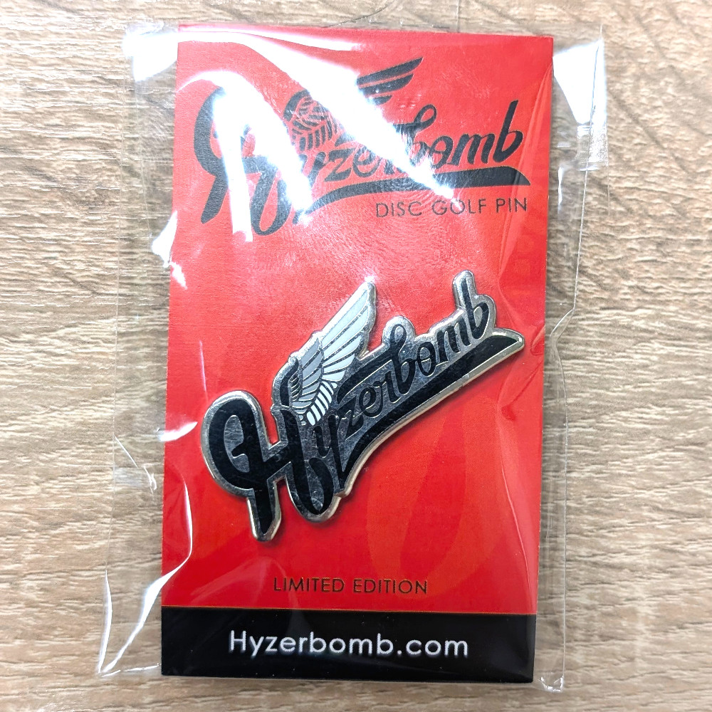 discgolfpin-hyzerbomb-black Discgolfpin Hyzerbomb black