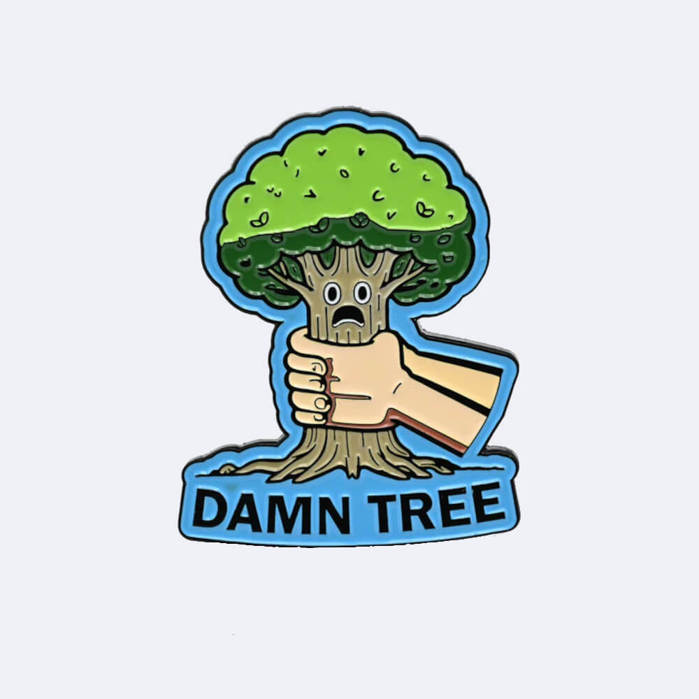 BounceBack-Disc-Golf-Pins-damn-tree BounceBack Disc Golf Pin Damn Tree