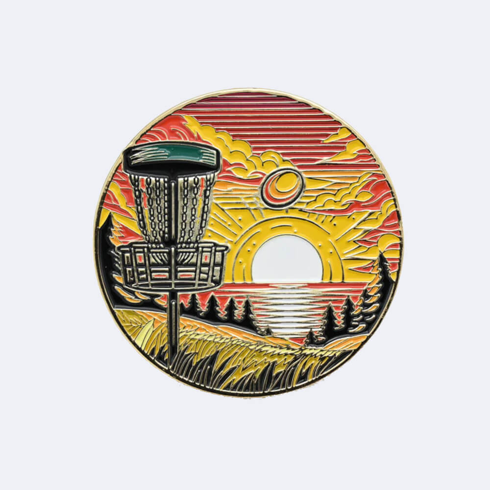 BounceBack-Disc-Golf-Pins-sunset BounceBack Disc Golf Pin Sunset