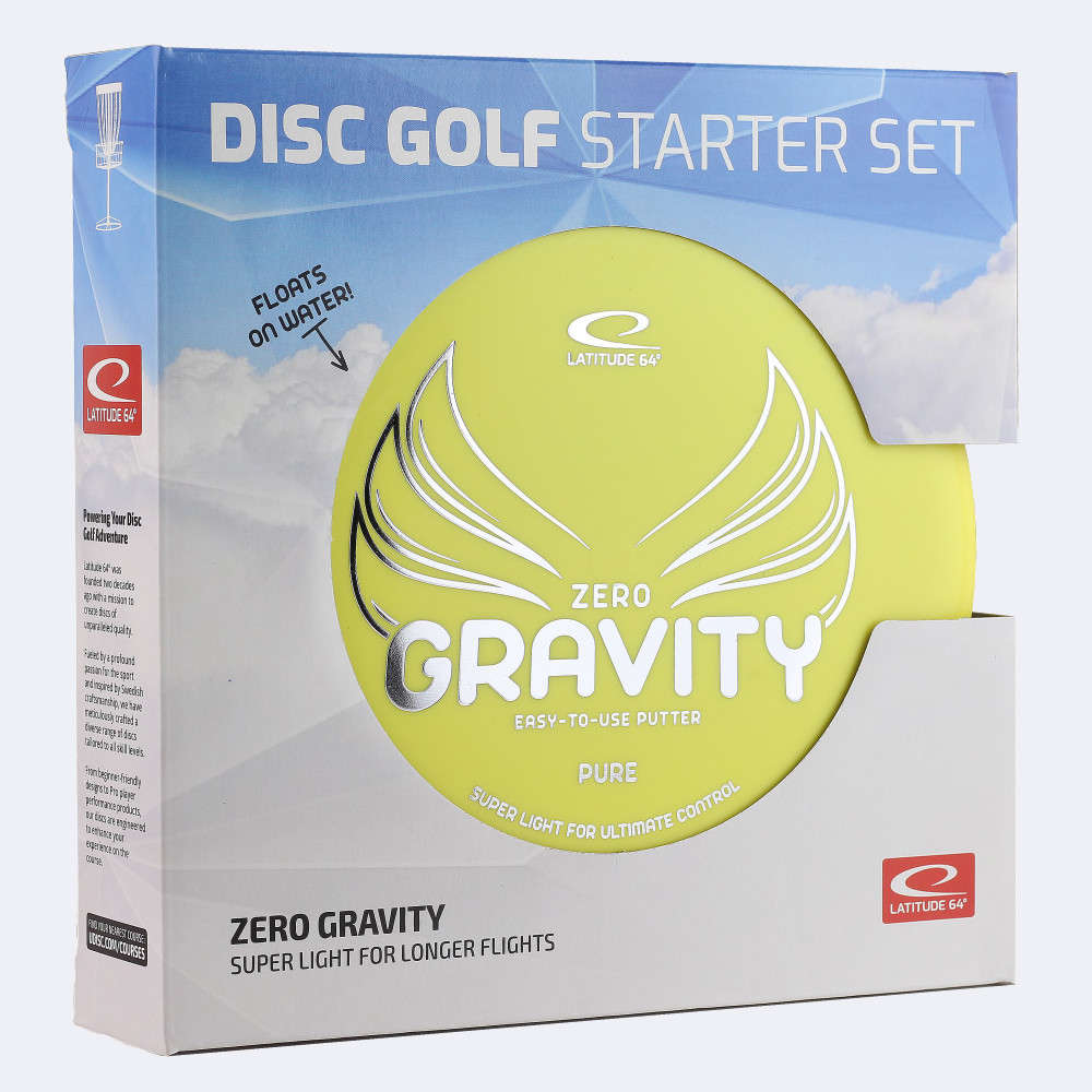 Latitude-Zero-Gravity-Starterset-vorne Latitude 64° Zero Gravity Starterset vorne