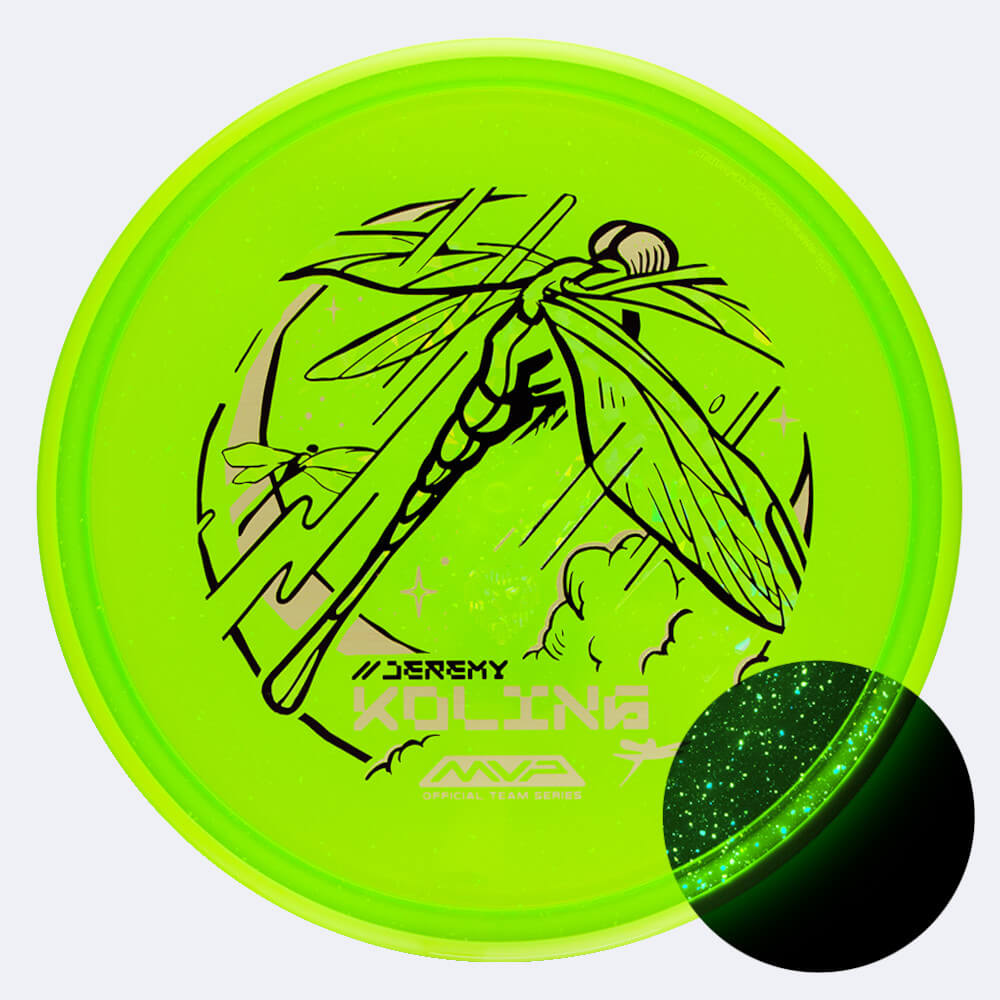 Axiom Tempo Jeremy Koling Team Series in light-green, particle glow proton plastic and glow effect Axiom Tempo Jeremy Koling Team Series in light-green, particle glow proton plastic and glow effect