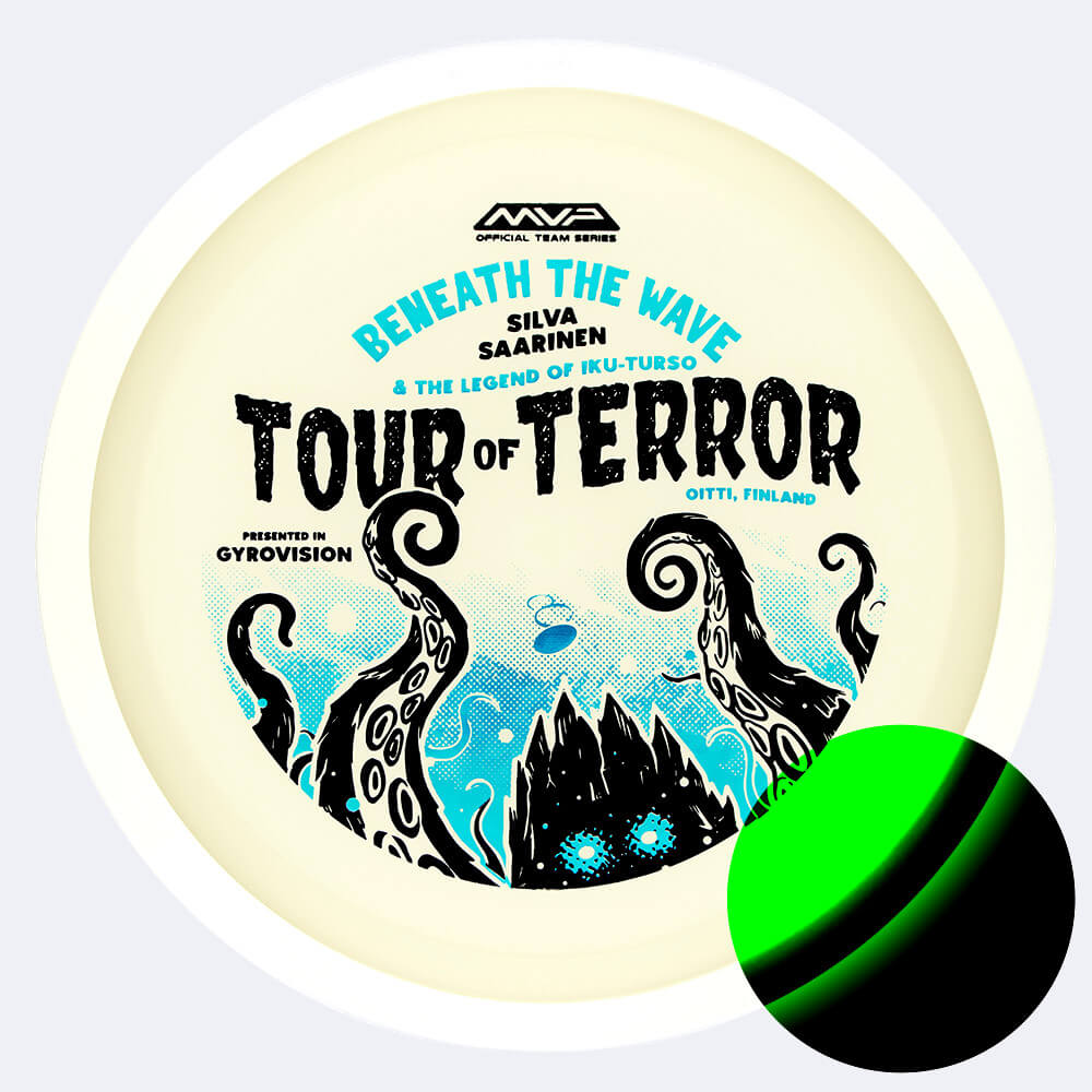 MVP Wave Halloween Edition in white, eclipse plastic and glow effect MVP Wave Halloween Edition in white, eclipse plastic and glow effect