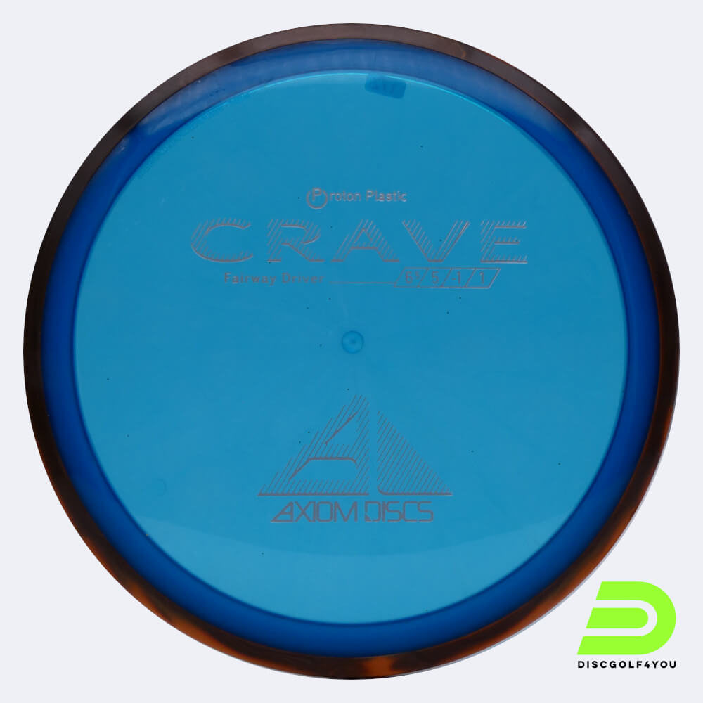 Axiom Crave in blue, proton plastic Axiom Crave in blue, proton plastic