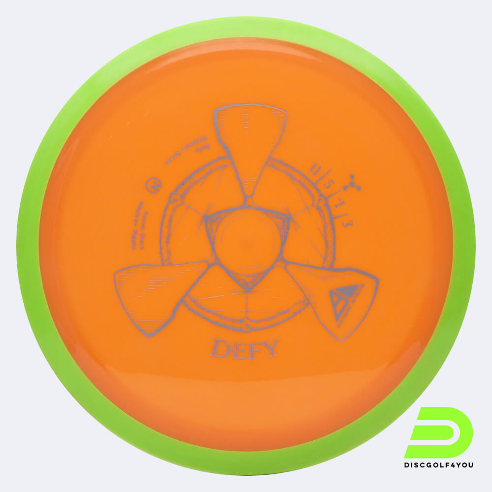 Axiom Defy in classic-orange, neutron plastic Axiom Defy in classic-orange, neutron plastic