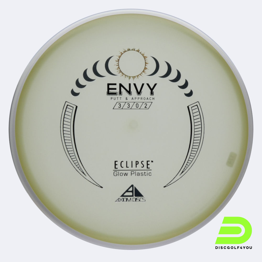 Axiom Envy in white, eclipse plastic and glow effect Axiom Envy in white, eclipse plastic and glow effect
