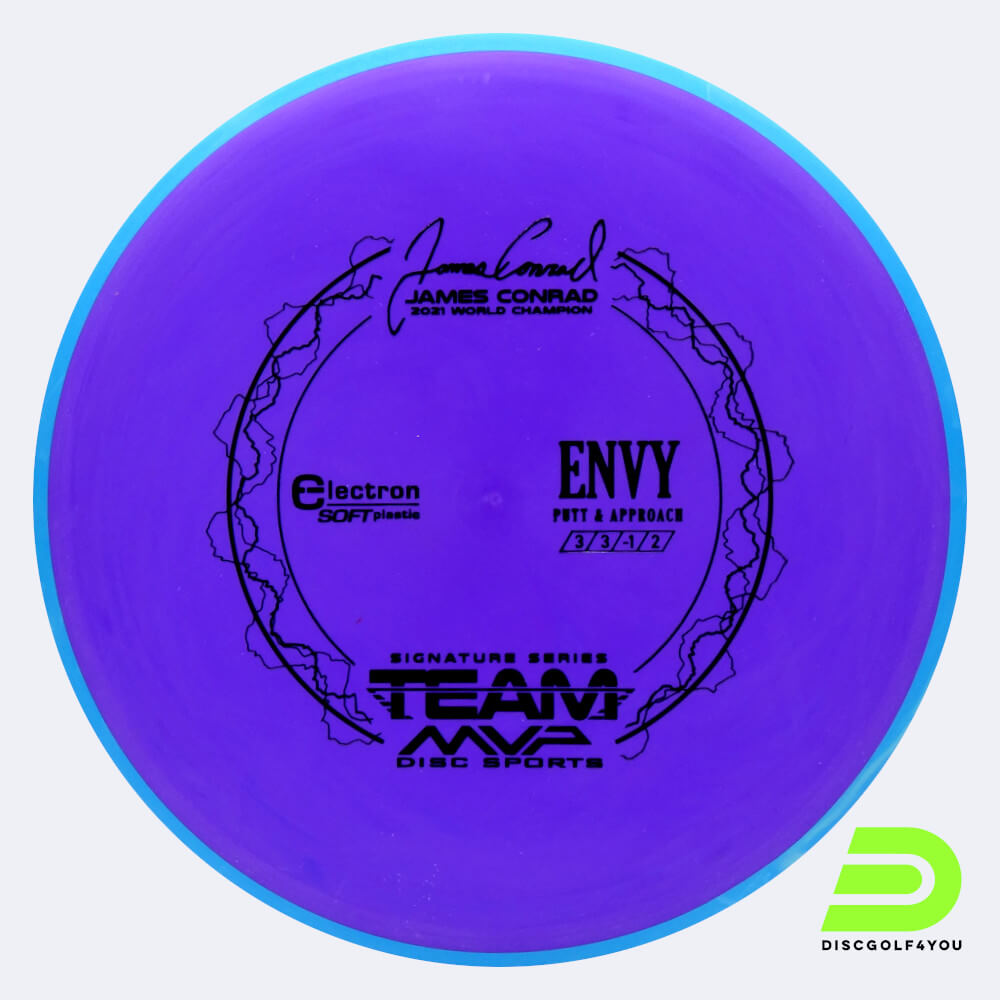 Axiom Envy in purple, electron soft plastic Axiom Envy in purple, electron soft plastic