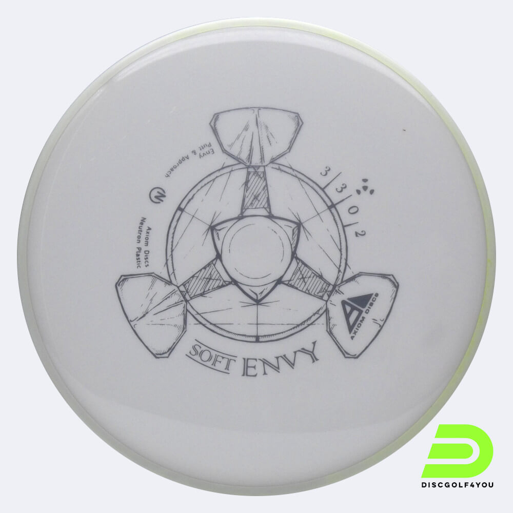 Axiom Envy in white, soft neutron plastic Axiom Envy in white, soft neutron plastic