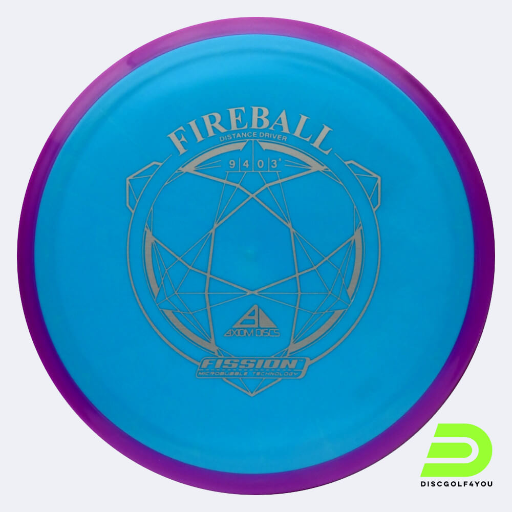 Axiom Fireball in light-blue, fission plastic Axiom Fireball in light-blue, fission plastic