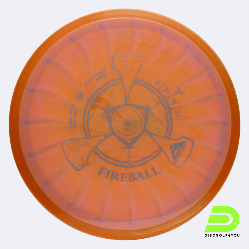 Axiom Fireball in ,  plastic and  effect Axiom Fireball in ,  plastic and  effect