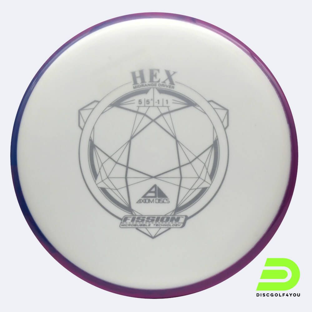 Axiom Hex in white, fission plastic Axiom Hex in white, fission plastic