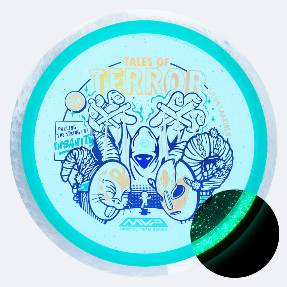 axiom insanity halloween edition in türkis, im particle glow proton kunststoff und glow spezialeffekt Axiom Insanity Halloween Edition in türkis, im Particle Glow Proton Kunststoff und glow Spezialeffekt