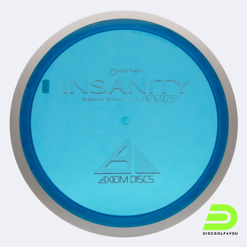 Axiom Insanity in blue, proton plastic Axiom Insanity in blue, proton plastic