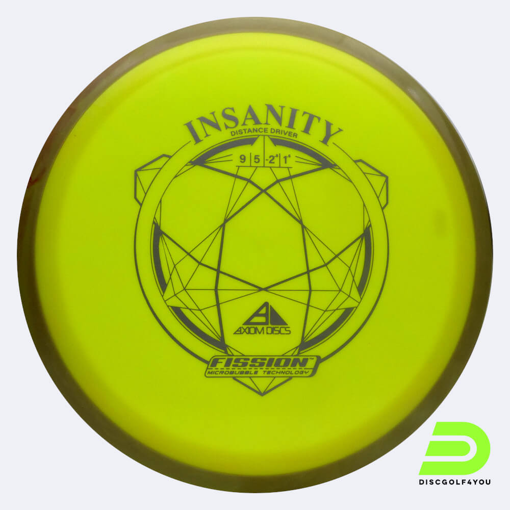 Axiom Insanity in yellow, fission plastic Axiom Insanity in yellow, fission plastic