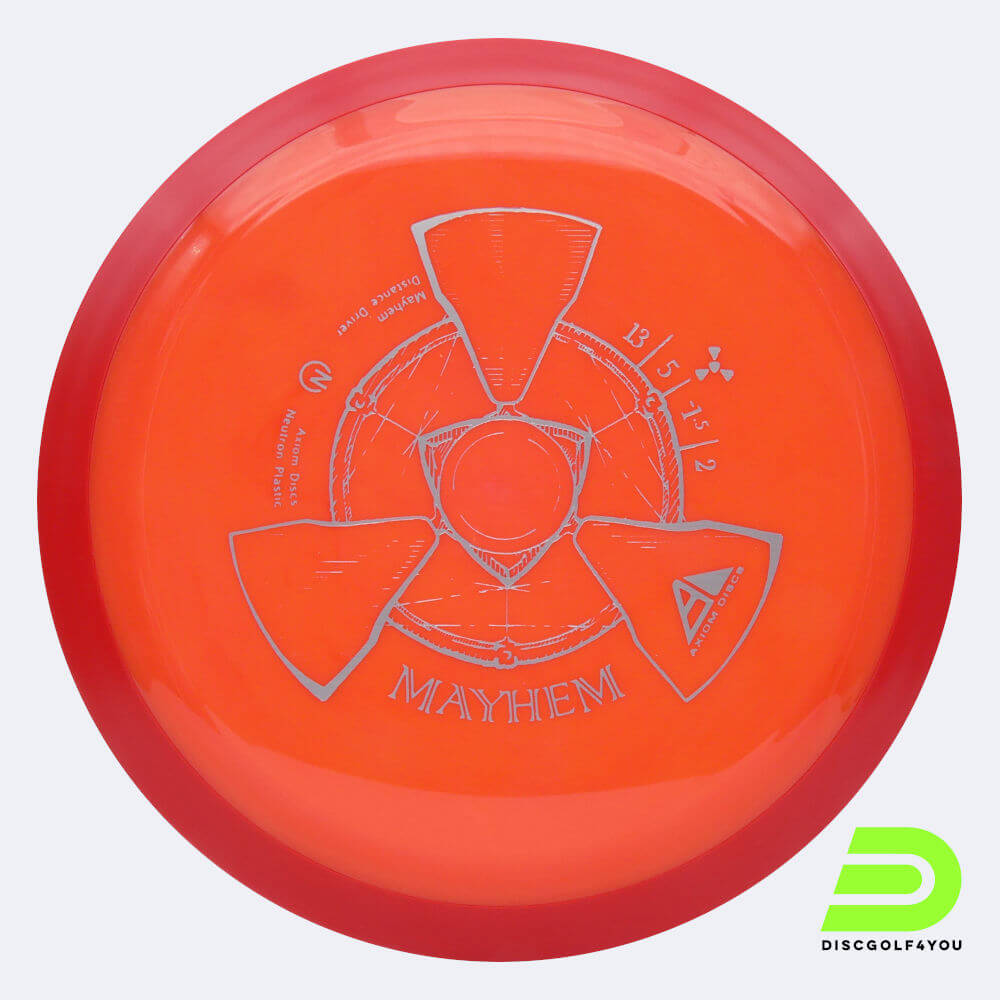 Axiom Mayhem in red, neutron plastic Axiom Mayhem in red, neutron plastic