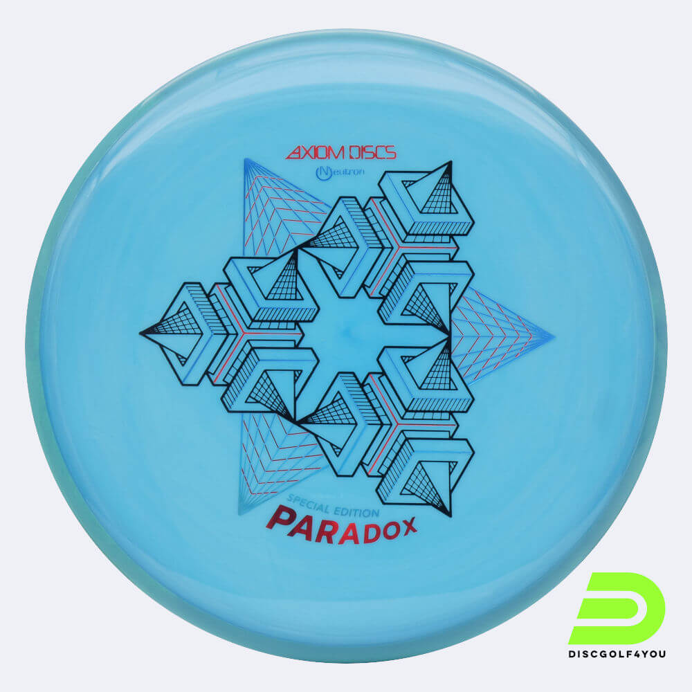 Axiom Paradox Special Edition in blue, neutron plastic Axiom Paradox Special Edition in blue, neutron plastic