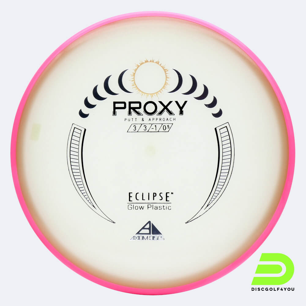 Axiom Proxy in white, eclipse plastic and glow effect Axiom Proxy in white, eclipse plastic and glow effect
