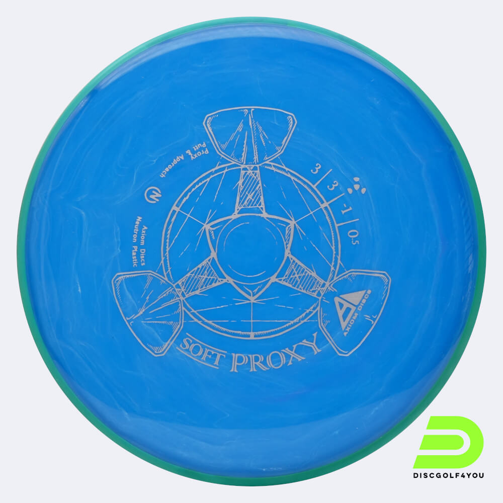 Axiom Proxy in blue, soft neutron plastic Axiom Proxy in blue, soft neutron plastic