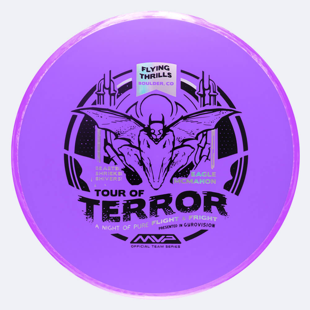 Axiom Pyro Halloween Edition in purple, fission plastic Axiom Pyro Halloween Edition in purple, fission plastic