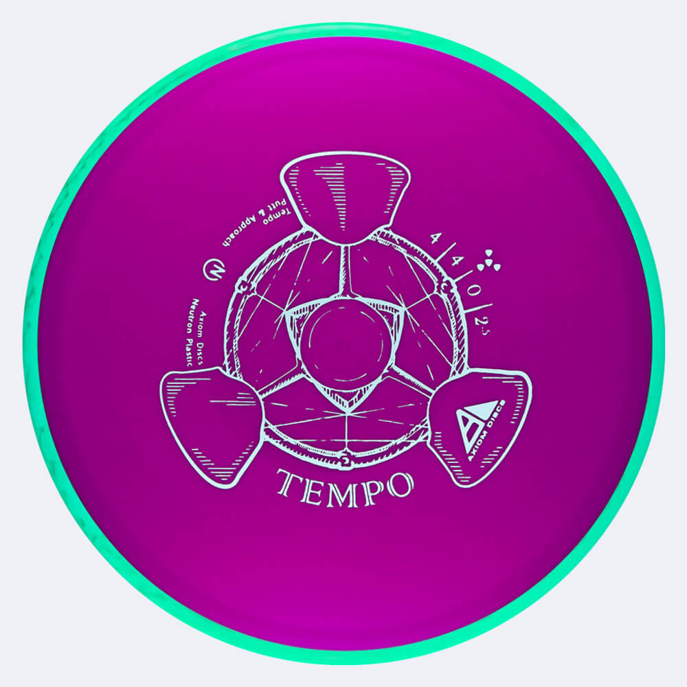 Axiom Tempo in purple, neutron plastic Axiom Tempo in purple, neutron plastic