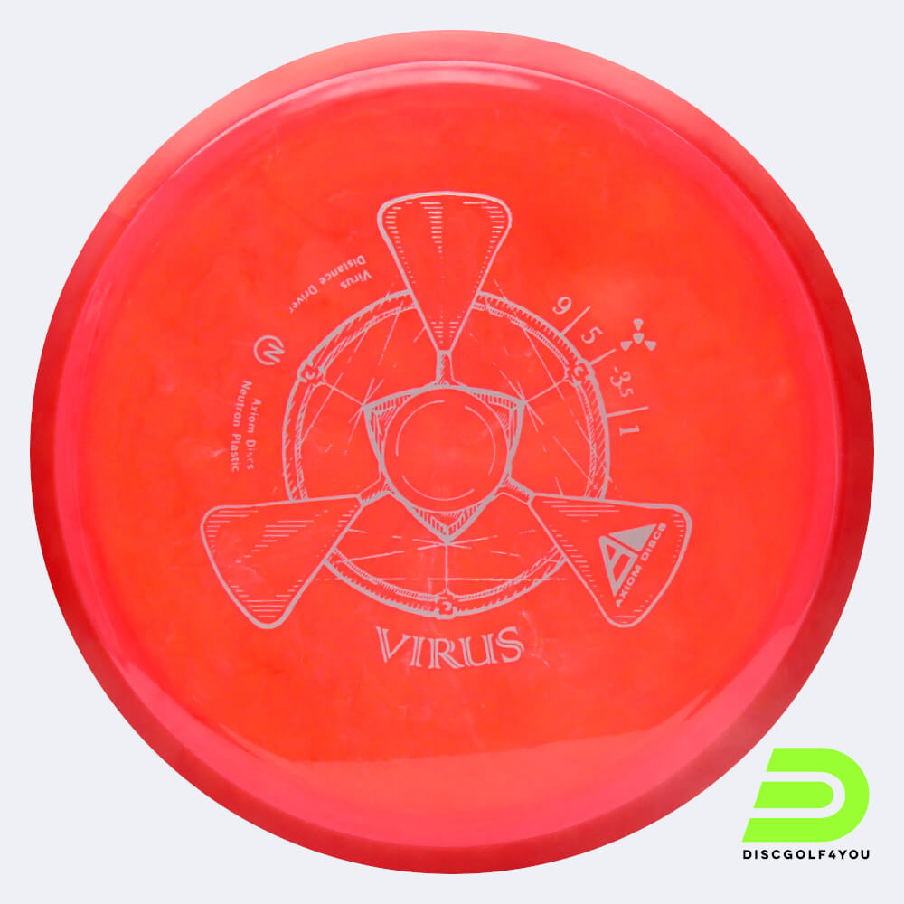 Axiom Virus in pink, neutron plastic Axiom Virus in pink, neutron plastic