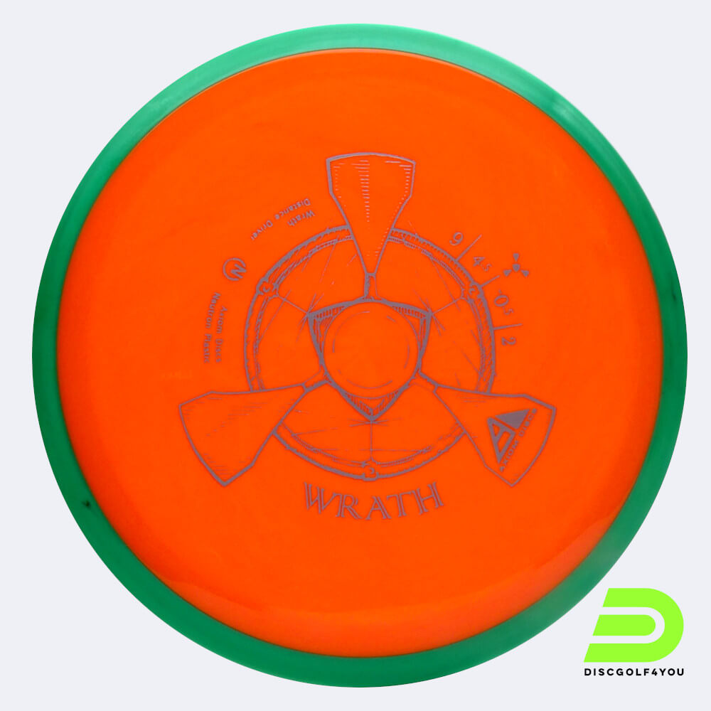 Axiom Wrath in classic-orange, neutron plastic Axiom Wrath in classic-orange, neutron plastic