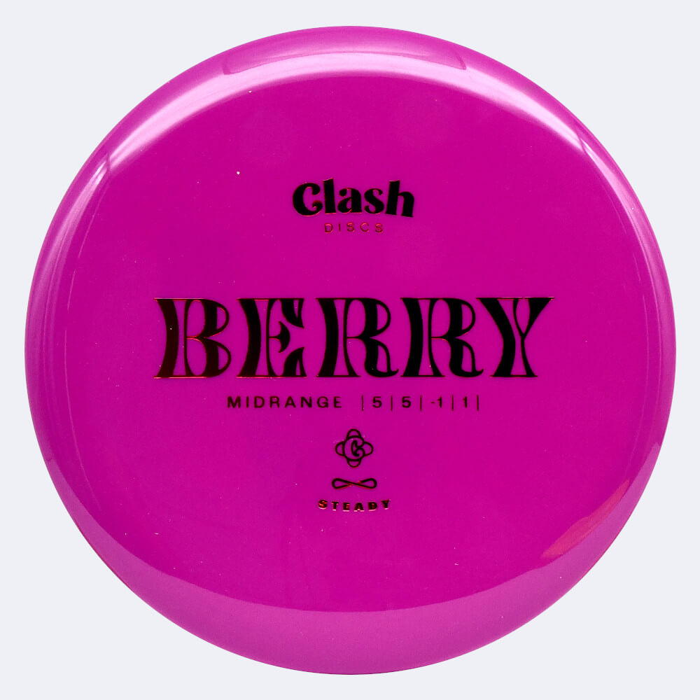 Clash Discs Berry in purple, steady plastic Clash Discs Berry in purple, steady plastic