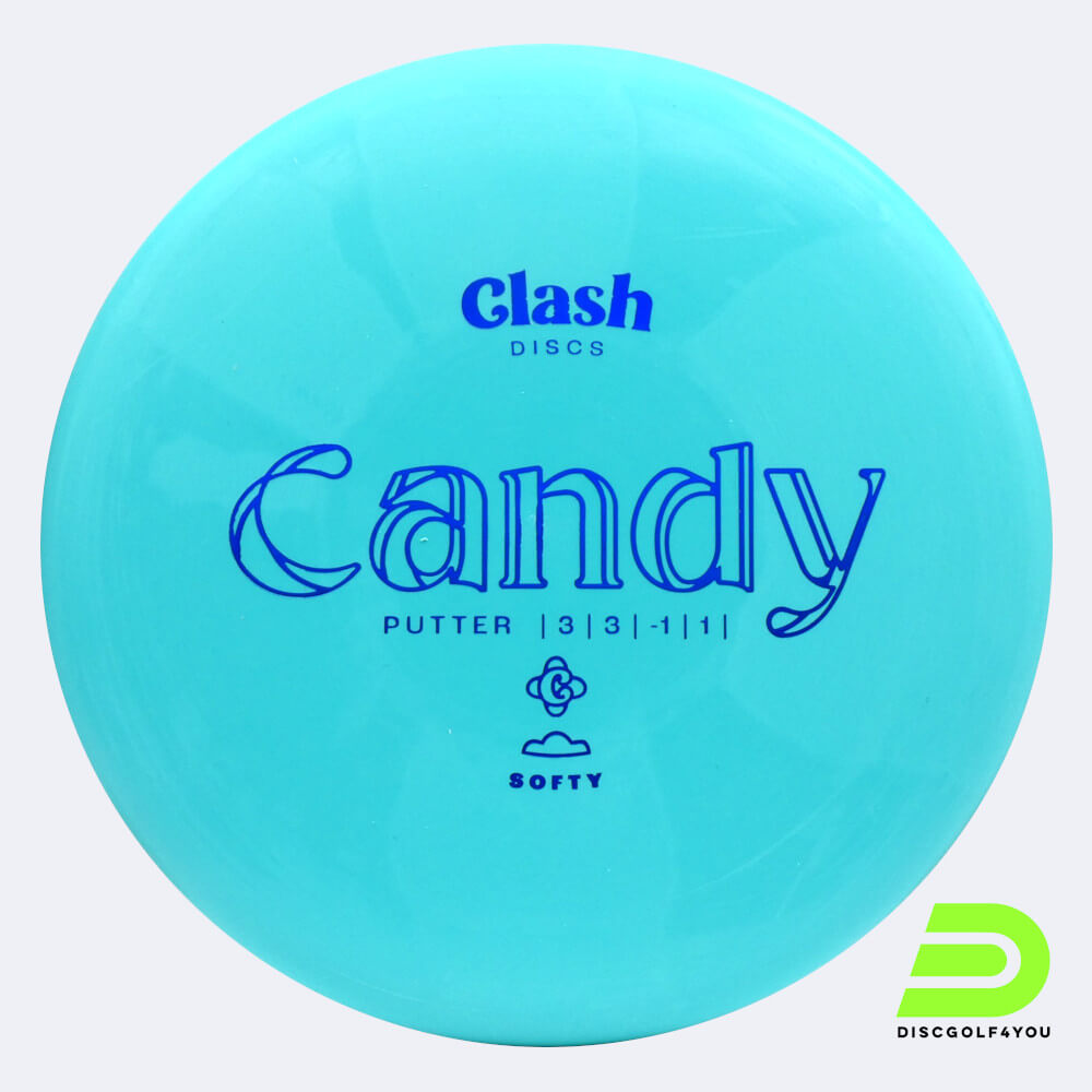 clash discs candy in türkis, im softy kunststoff und ohne spezialeffekt Clash Discs Candy in türkis, im Softy Kunststoff und ohne Spezialeffekt