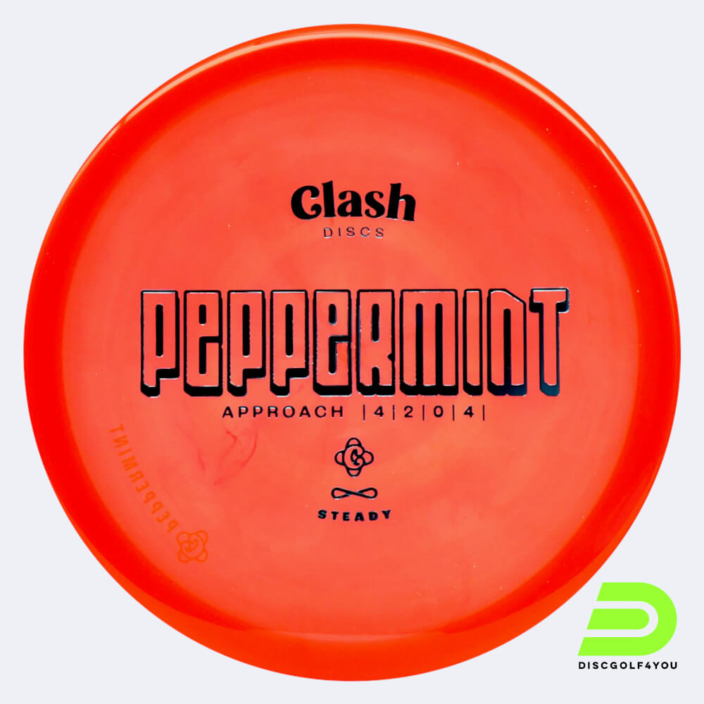 clash discs peppermint in rot, im steady kunststoff und ohne spezialeffekt Clash Discs Peppermint in rot, im Steady Kunststoff und ohne Spezialeffekt