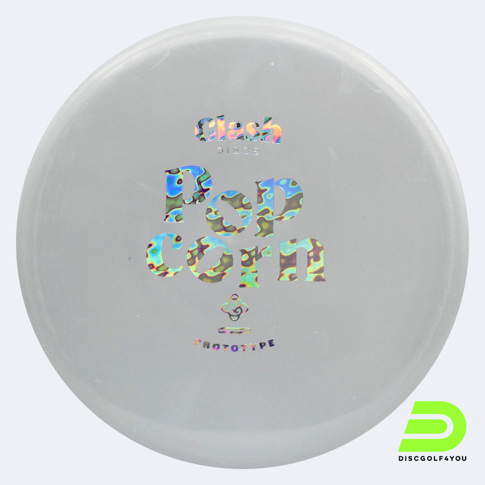 Clash Discs Popcorn in grey, softy plastic Clash Discs Popcorn in grey, softy plastic