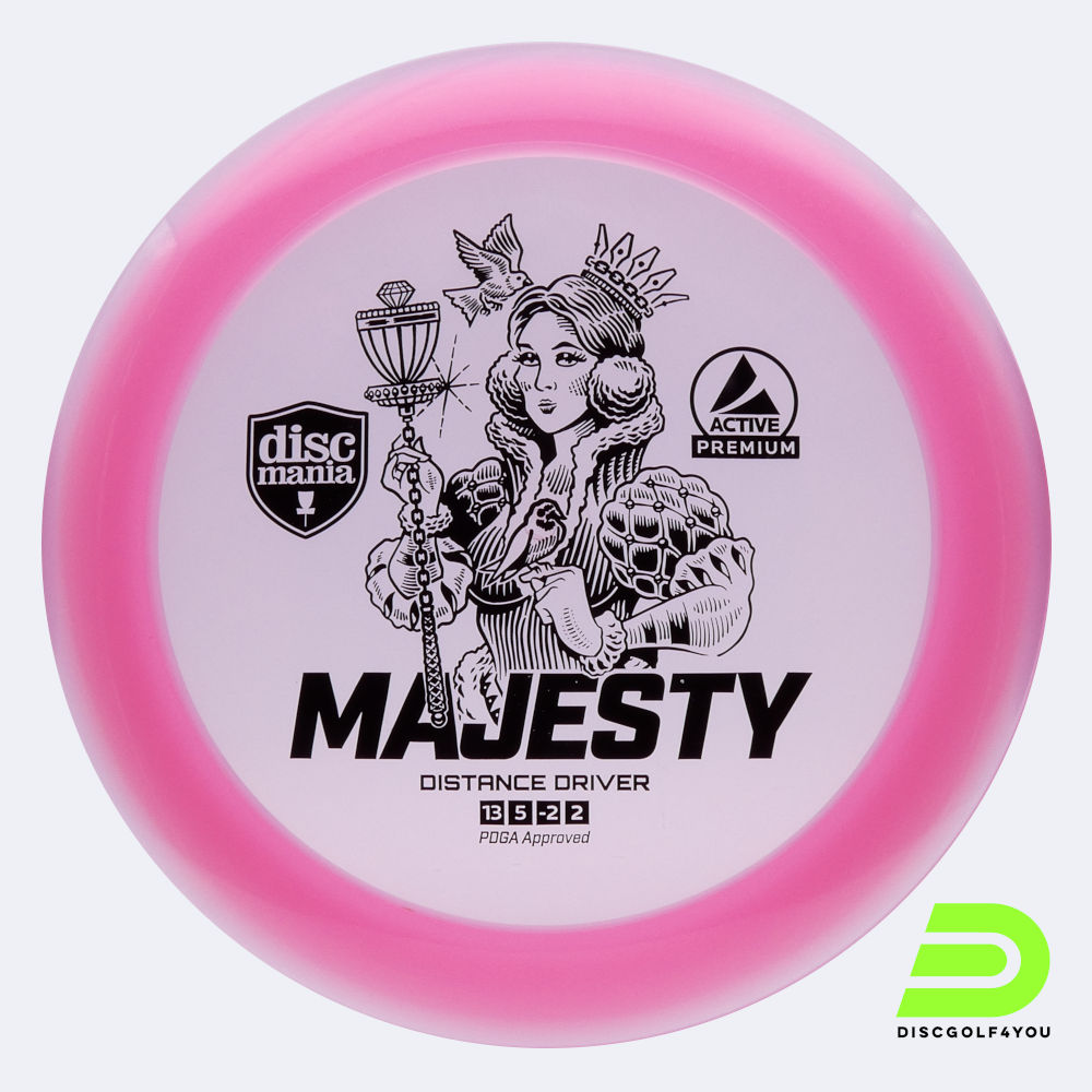 Discmania Majesty in ,  plastic and  effect Discmania Majesty in ,  plastic and  effect