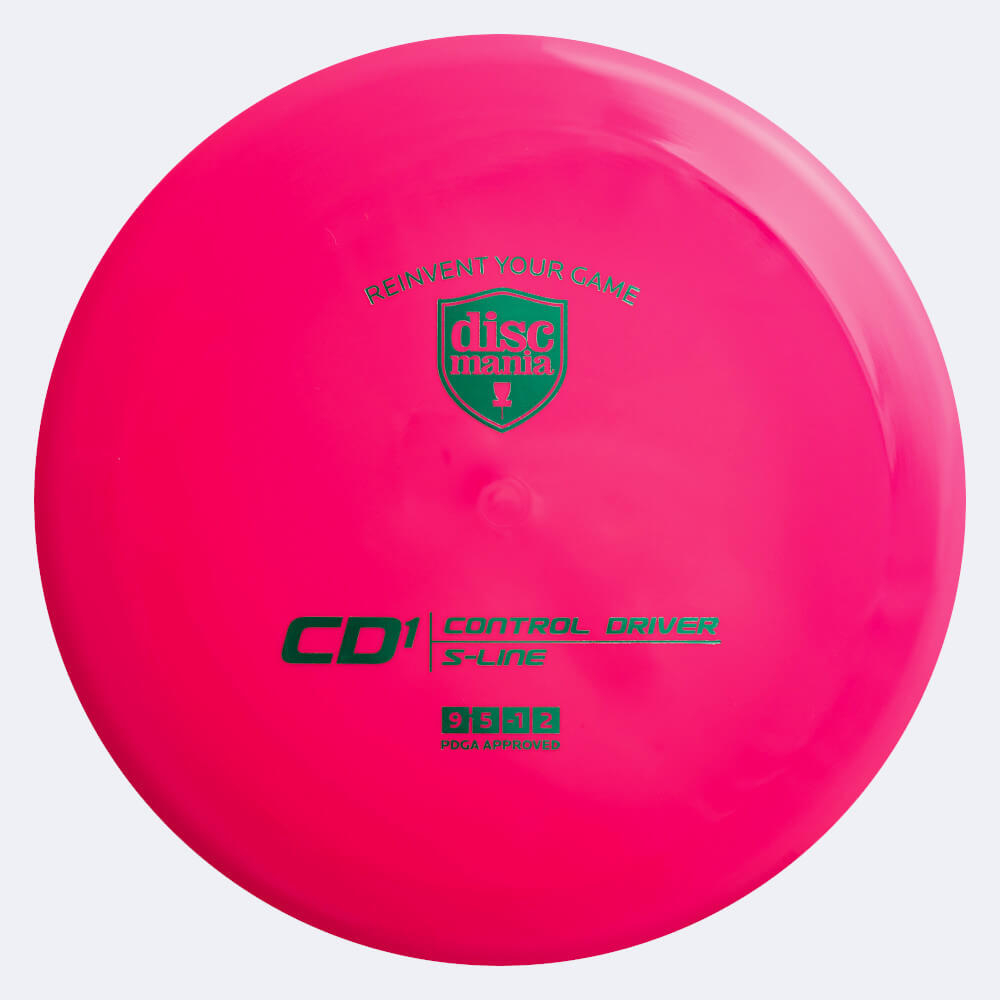 discmania cd1 in rosa, im s-line kunststoff und ohne spezialeffekt Discmania CD1 in rosa, im S-Line Kunststoff und ohne Spezialeffekt