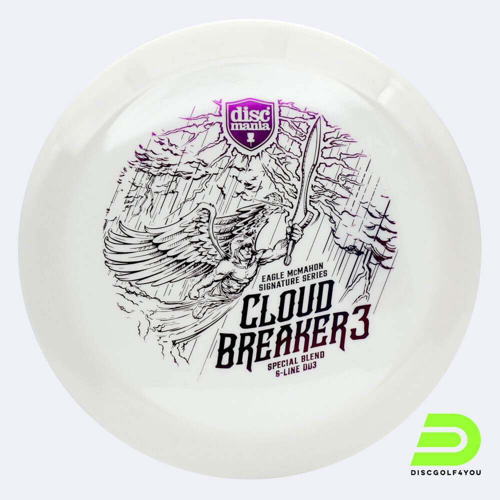 discmania cloud breaker 3 - dd3 in weiss, im s-line special blend kunststoff und ohne spezialeffekt Discmania Cloud Breaker 3 - DD3 in weiss, im S-Line Special Blend Kunststoff und ohne Spezialeffekt