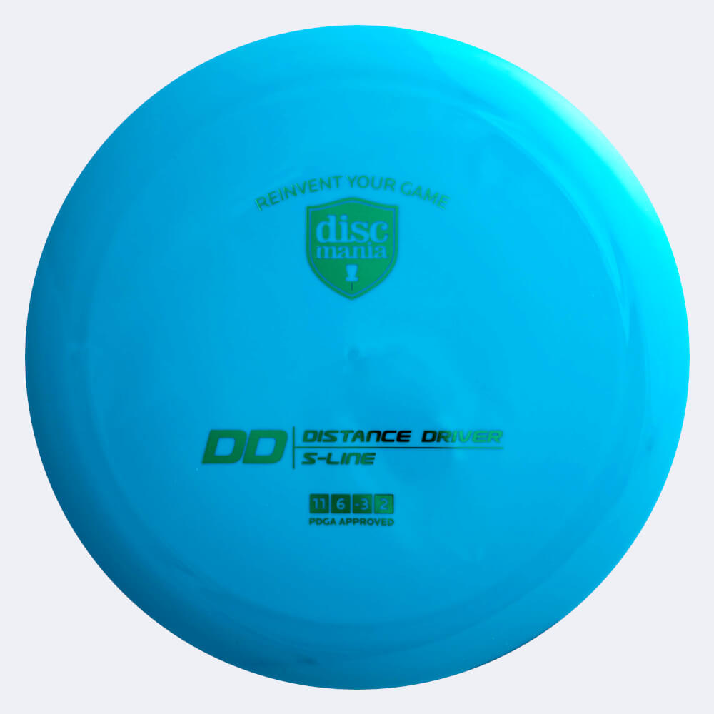 Discmania DD in blue, s-line plastic Discmania DD in blue, s-line plastic