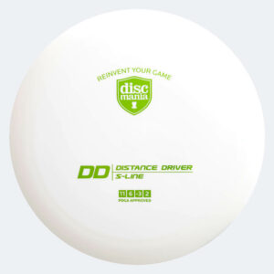 Discmania DD in white, s-line plastic