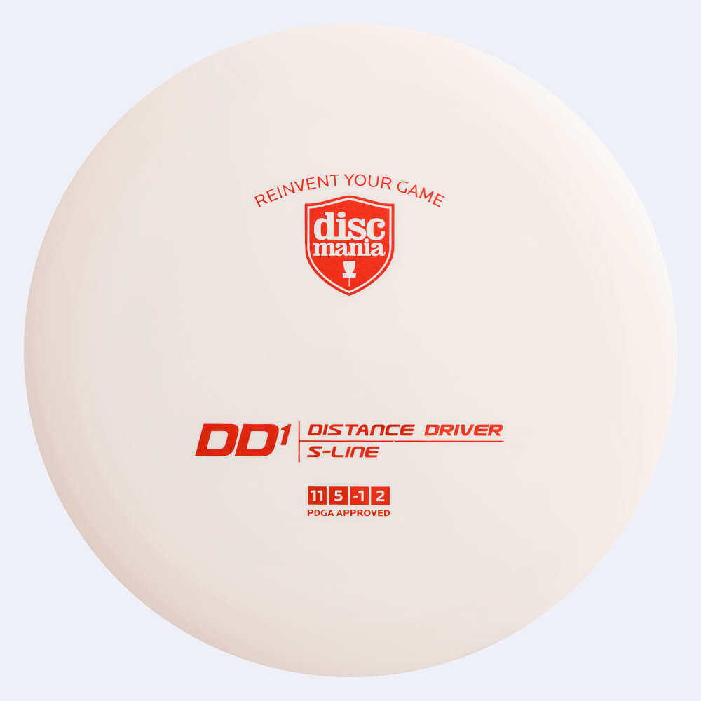 discmania dd1 in weiss, im s-line kunststoff und ohne spezialeffekt Discmania DD1 in weiss, im S-Line Kunststoff und ohne Spezialeffekt
