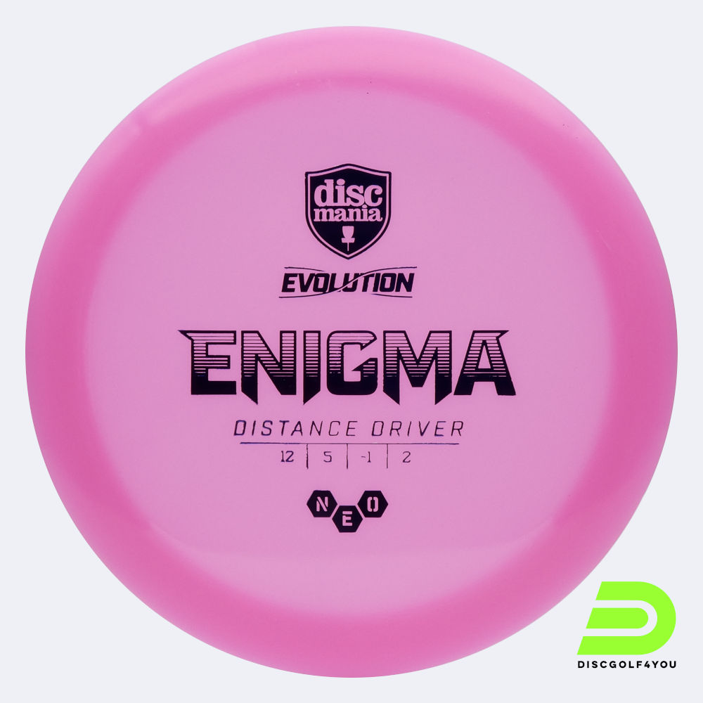 Discmania Enigma in pink, neo plastic Discmania Enigma in pink, neo plastic