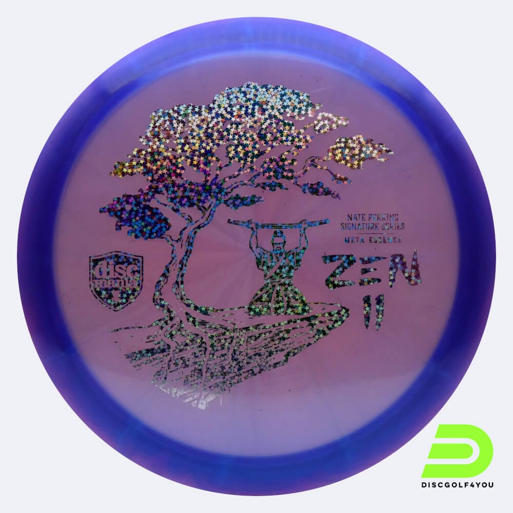 Discmania Essence Zen 2 - Nate Perkins Signature Series in purple, meta plastic Discmania Essence Zen 2 - Nate Perkins Signature Series in purple, meta plastic