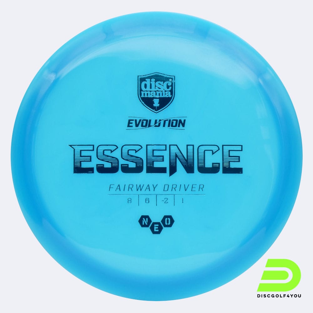 discmania essence in blau, im neo kunststoff und ohne spezialeffekt Discmania Essence in blau, im Neo Kunststoff und ohne Spezialeffekt