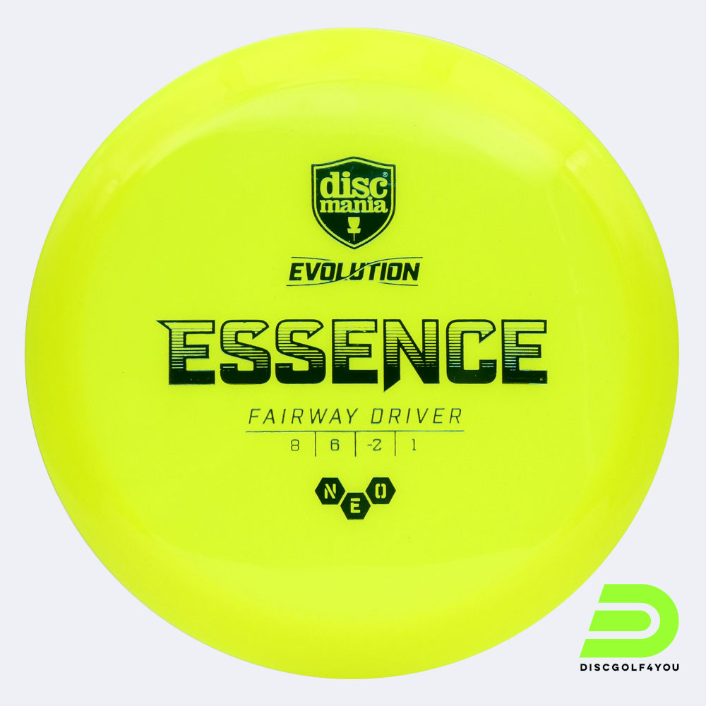 Discmania Essence in yellow, neo plastic Discmania Essence in yellow, neo plastic