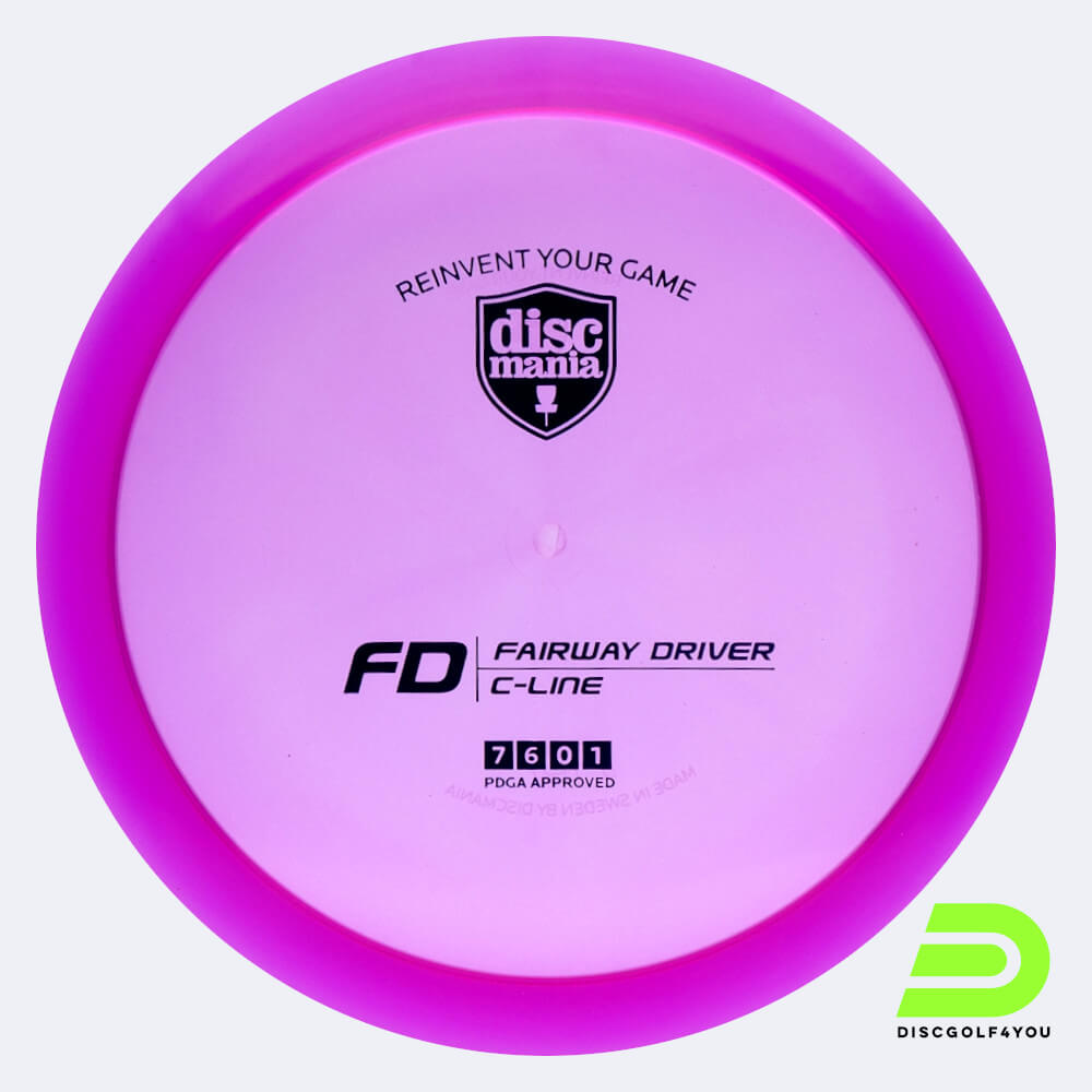 discmania fd in violett, im c-line kunststoff und ohne spezialeffekt Discmania FD in violett, im C-Line Kunststoff und ohne Spezialeffekt