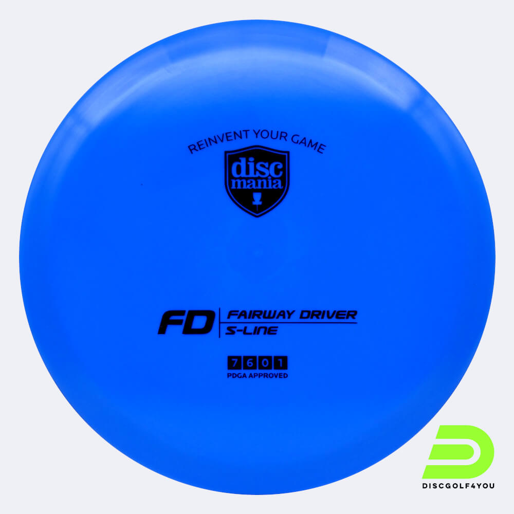 Discmania FD in blue, s-line plastic Discmania FD in blue, s-line plastic