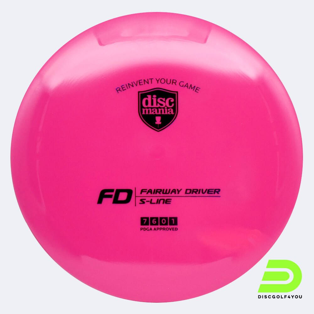Discmania FD in pink, s-line plastic Discmania FD in pink, s-line plastic