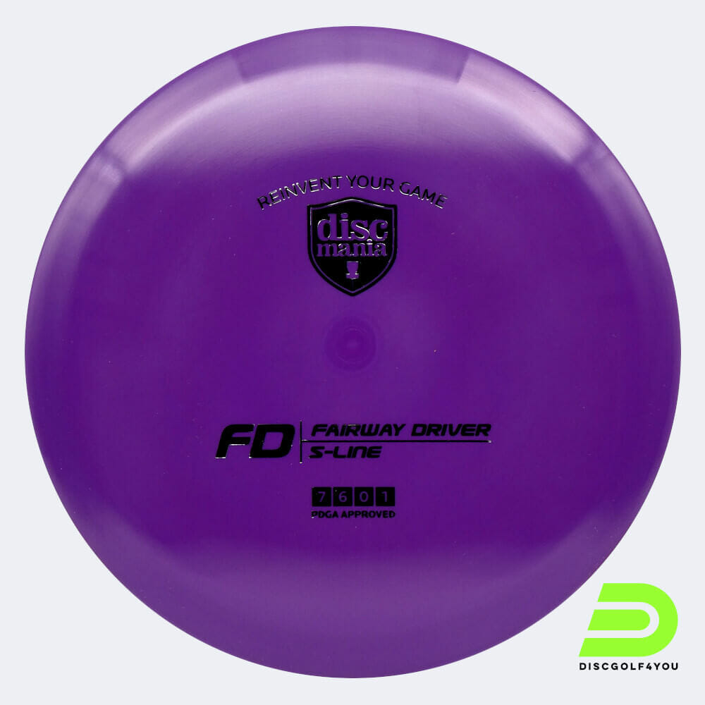Discmania FD in purple, s-line plastic Discmania FD in purple, s-line plastic