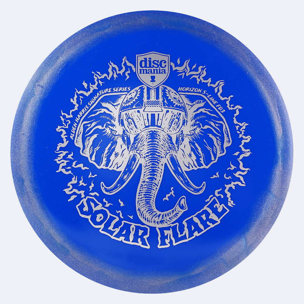Discmania FD3 Solar Flare Alden Harris Signature Series in blue, s-line horizon plastic Discmania FD3 Solar Flare Alden Harris Signature Series in blue, s-line horizon plastic